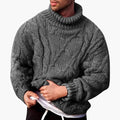 Heath - Men's Timeless Knit Turtleneck Sweater