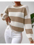 Hollis | Women's Striped Crew Neck Sweater