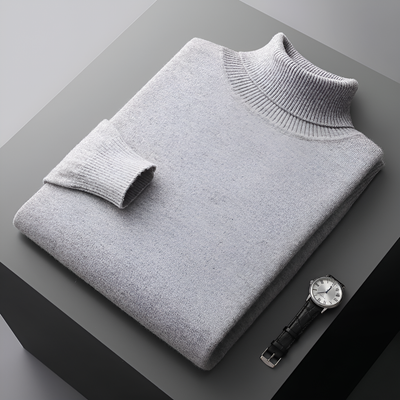Horace | Men's Fine Knit Turtleneck Sweater