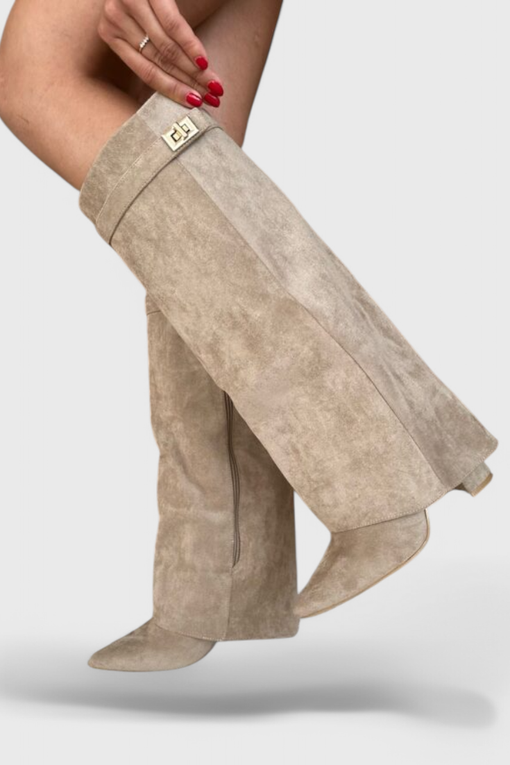 Penelope - Women's Sleek Slim-Fit Knee Boots