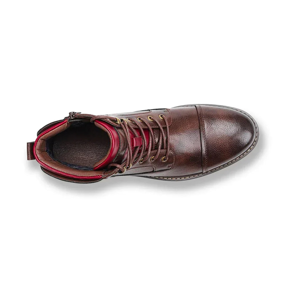 Isidore | Men's Brogue Boots Leather Lace Up