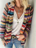 Isolde | Women's Fair Isle Knitted Cardigan