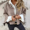 Jacinta | Women's Round Neck Wool Cardigan Oversized