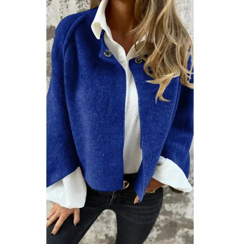 Jacinta | Women's Round Neck Wool Cardigan Oversized