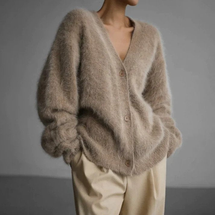 Josephine | Women's Cashmere Cardigan Soft Knitted