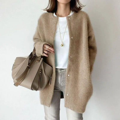 Julienne | Women's Longline Button Front Cardigan
