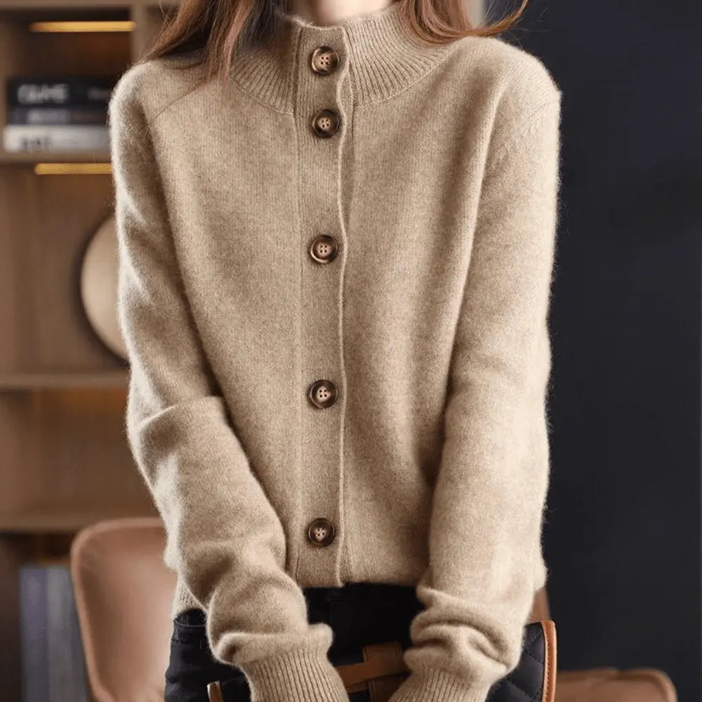 Juliet | Women's Cashmere Cardigan Knitted