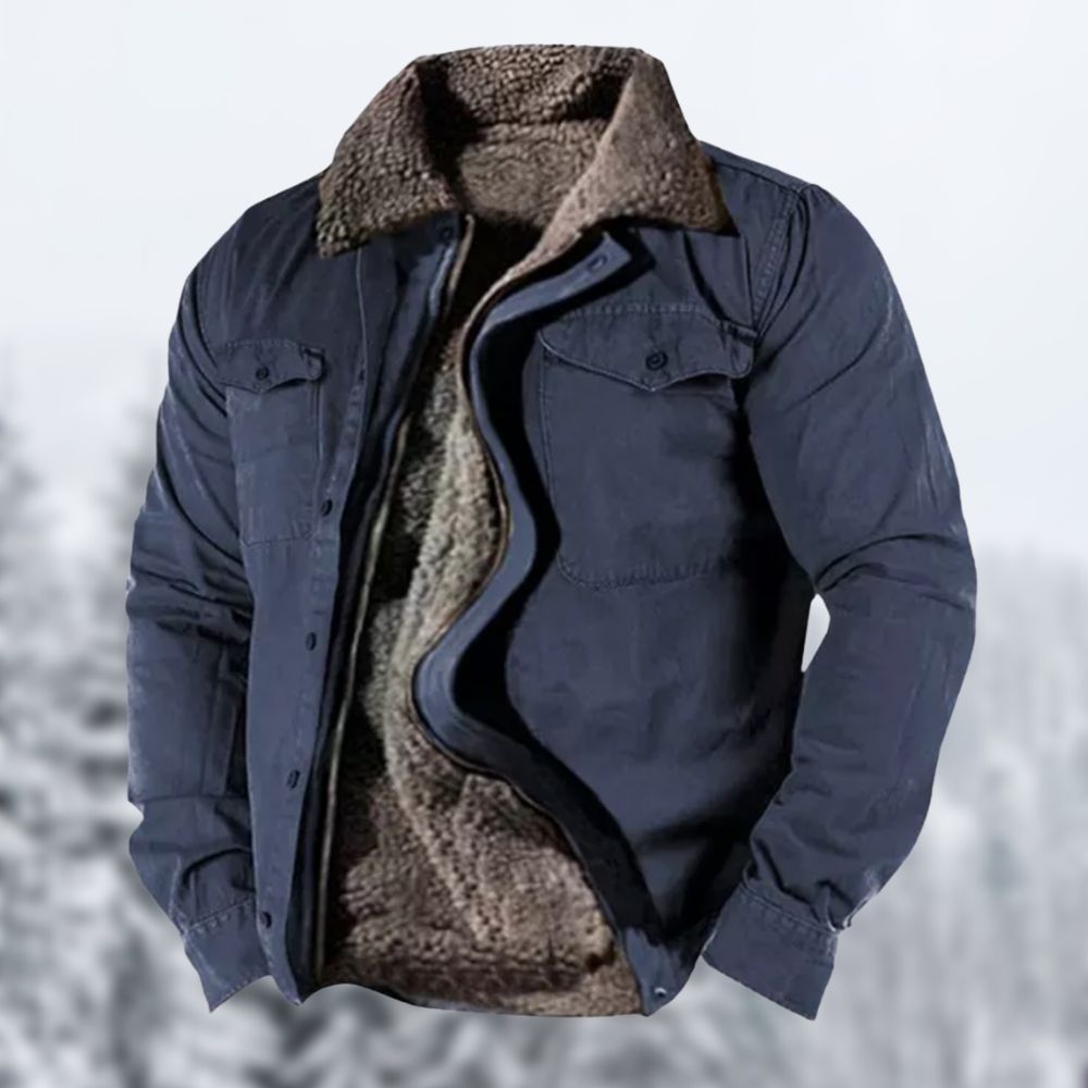 Porter - Men's Vintage Look Fleece Jacket