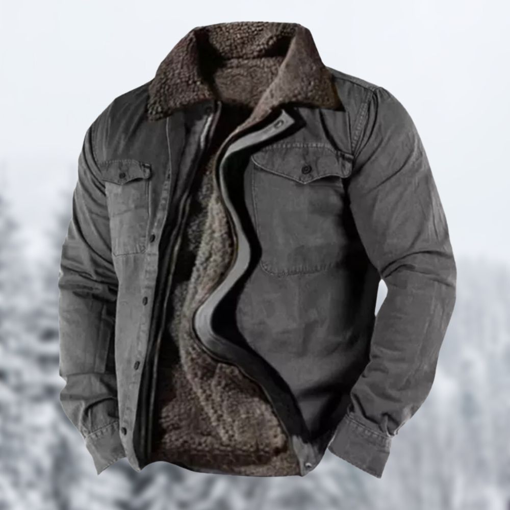 Porter - Men's Vintage Look Fleece Jacket