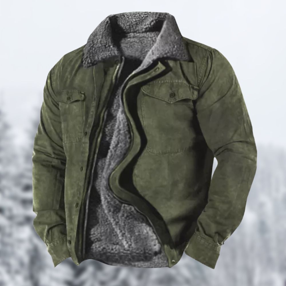 Porter - Men's Vintage Look Fleece Jacket