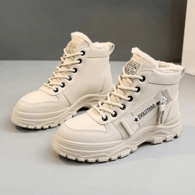 Linnea | Women's Lined High-Top Sneaker Boots