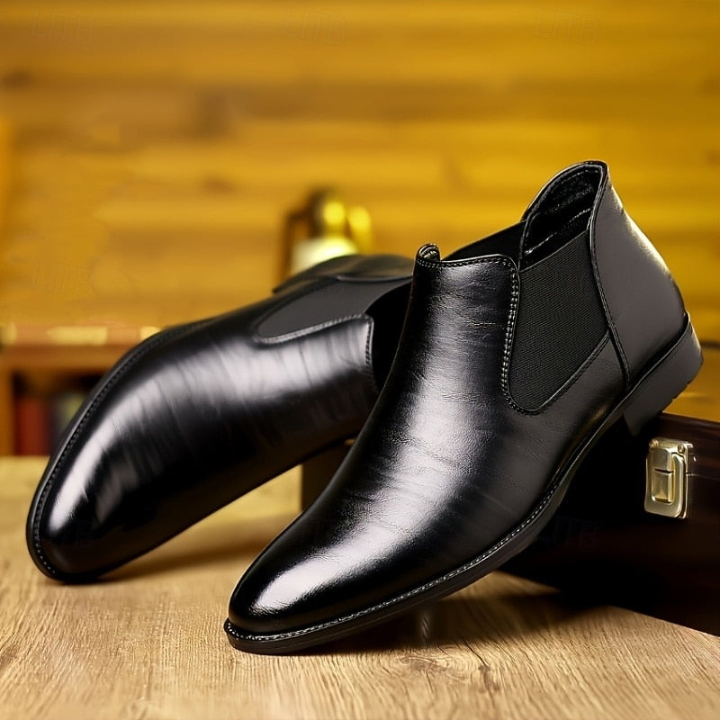 Lorcan | Men's Chelsea Boots Leather Ankle