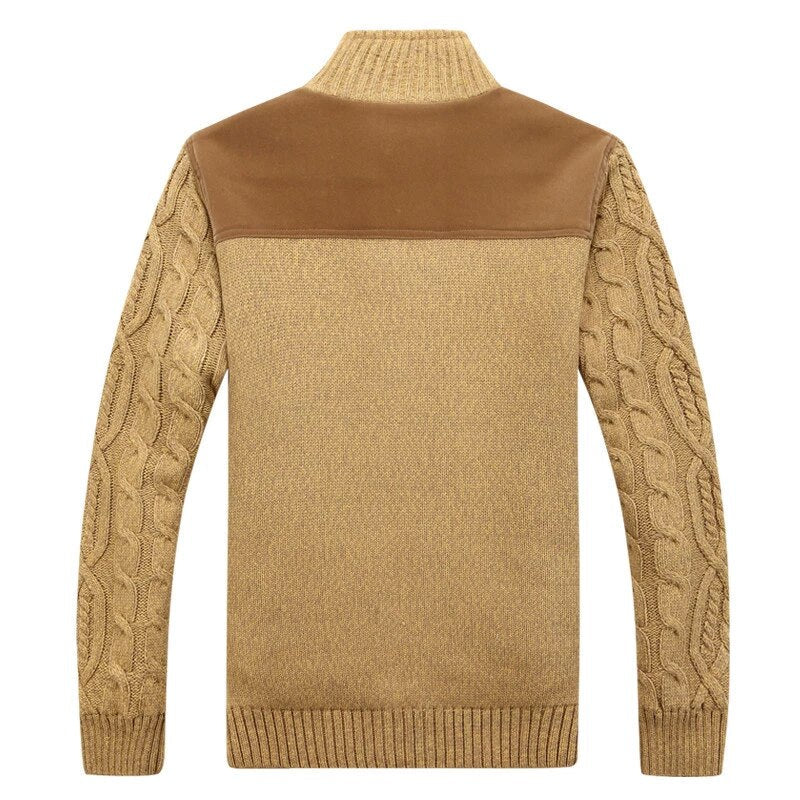 Delano - Heavy Cable Knit Cardigan