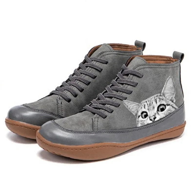 Maribel | Women's Ankle Boots Flat Warm Winter