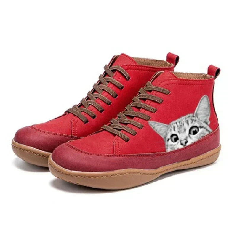 Maribel | Women's Ankle Boots Flat Warm Winter