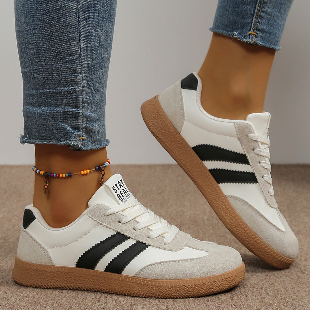 Melisande | Women's White Sneakers Cushioned