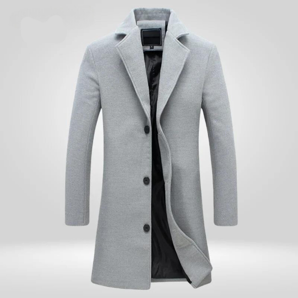 Augustine - Men's Insulated Winter Trench Coat