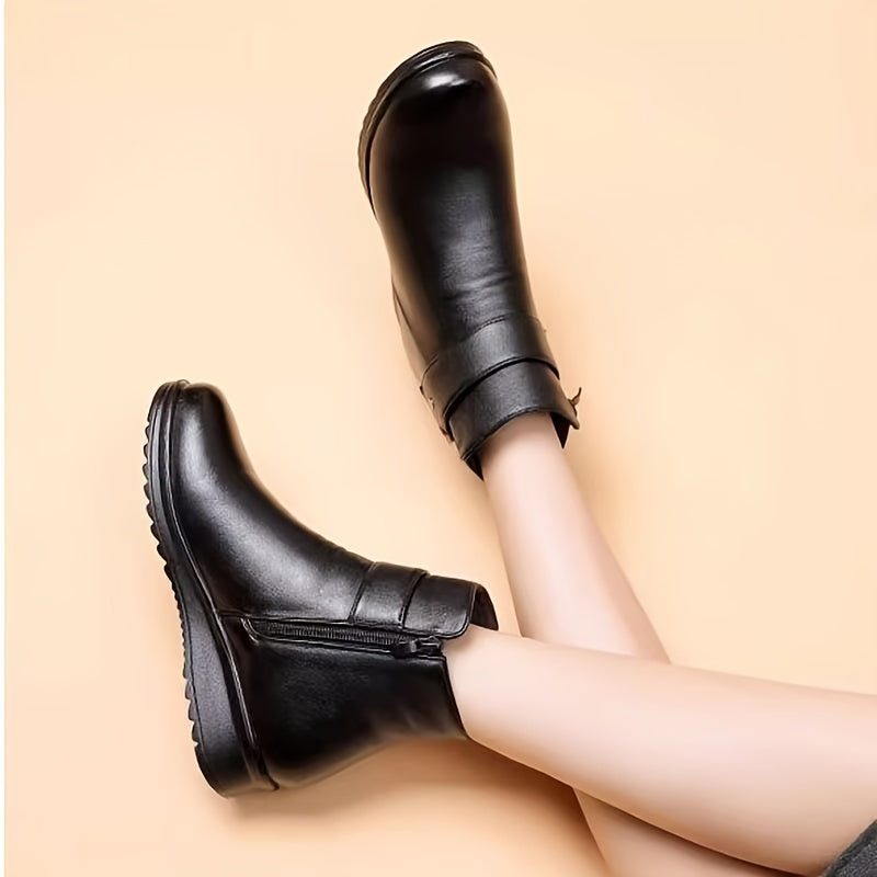 Millicent | Women's Ankle Boots Flat Warm Winter