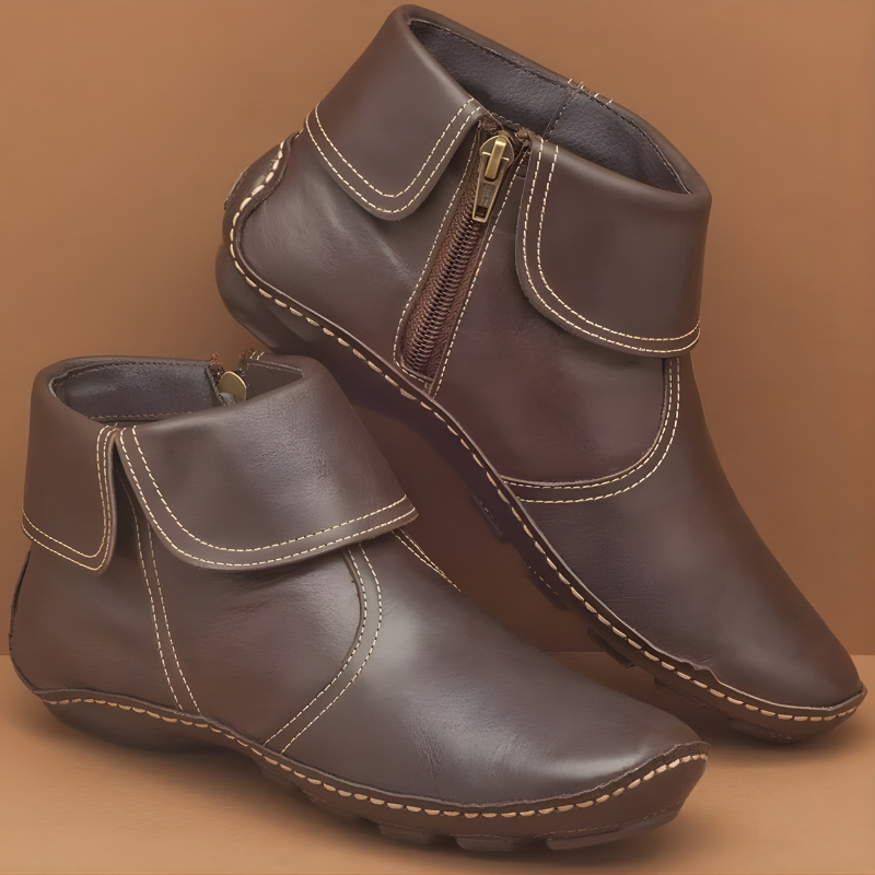 Minerva | Women's Waterproof Ankle Boots Flat