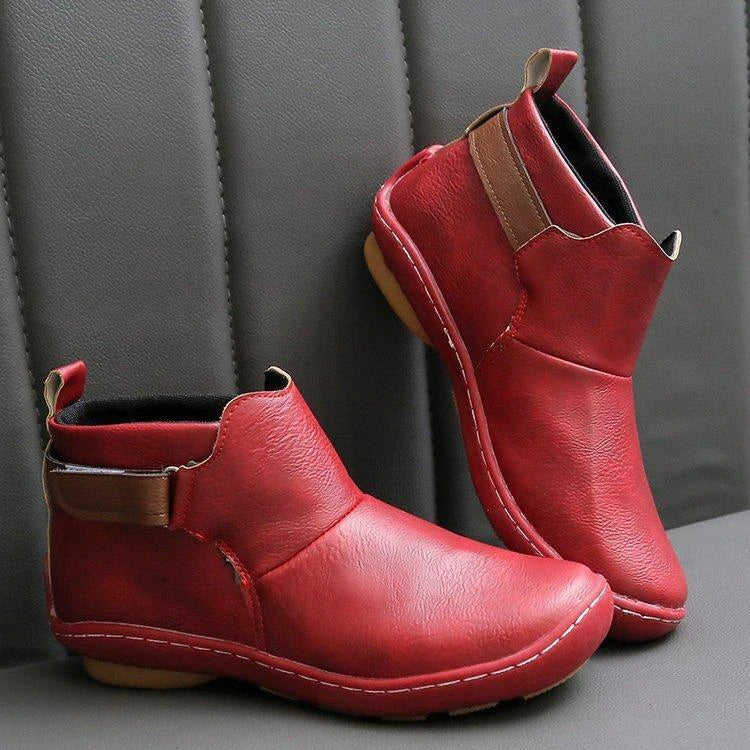 Nell | Women's Flat Ankle Boots Comfortable