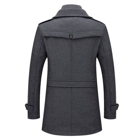 Bertram - Men's Layered Winter Trench Coat