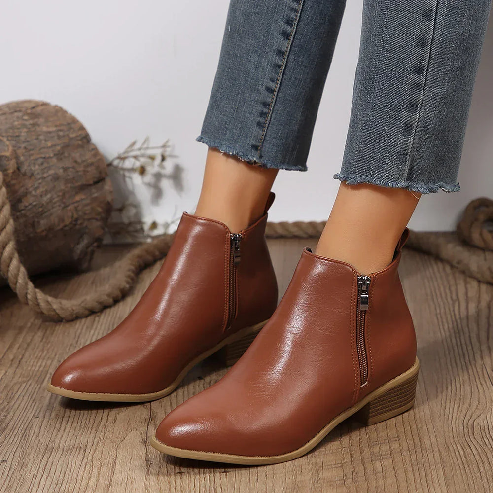 Noelle | Women's Ankle Boots Flat