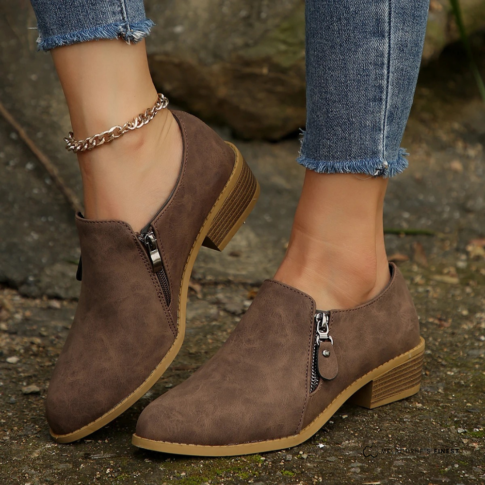Nora | Women's Chelsea Ankle Boots Flat