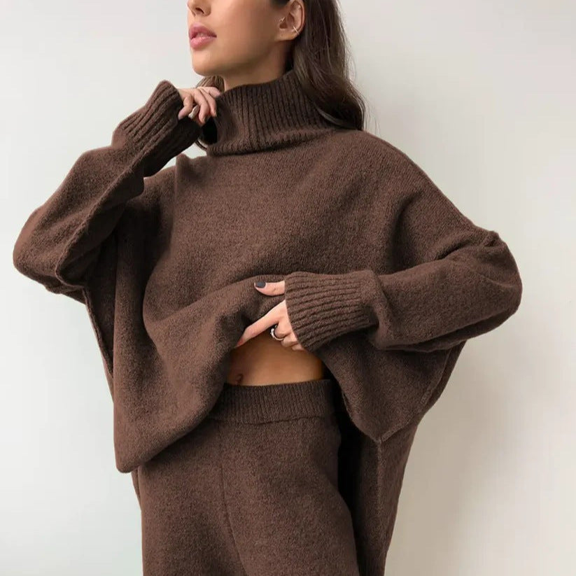 Thomasin - Women's Brushed Knit Lounge Set