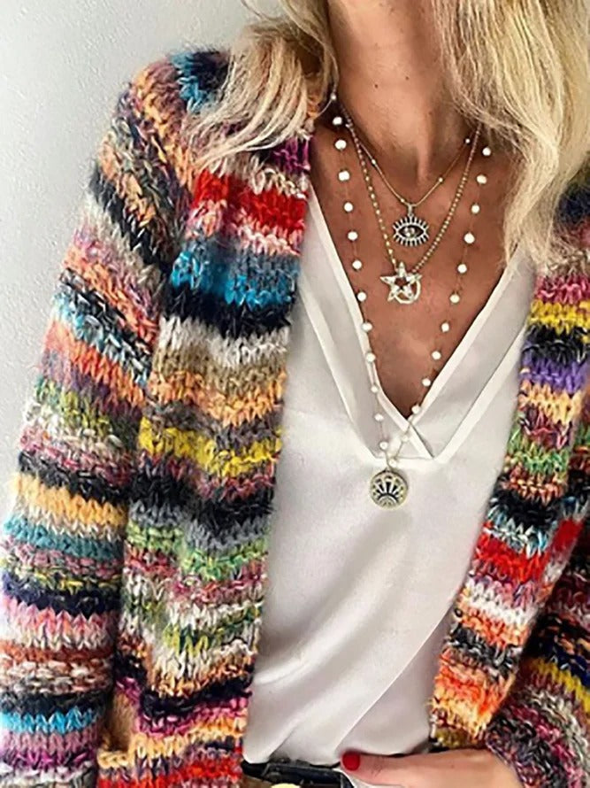 Isolde - Women's Nordic Fair Isle Cardigan