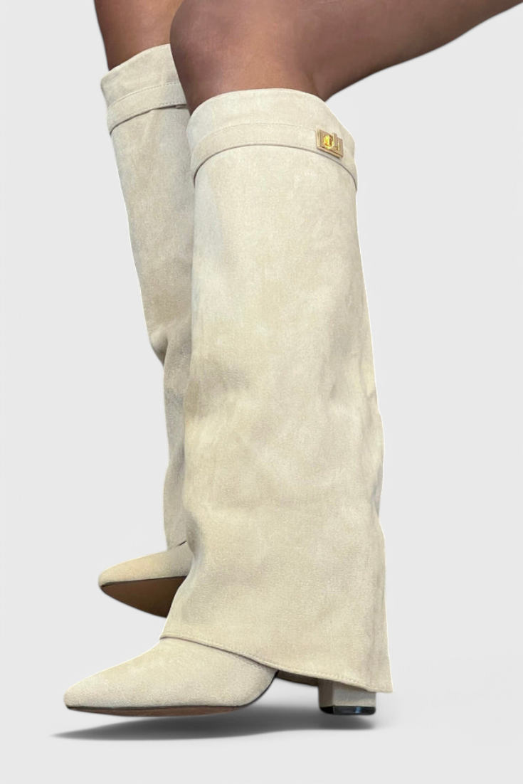 Penelope - Women's Sleek Slim-Fit Knee Boots