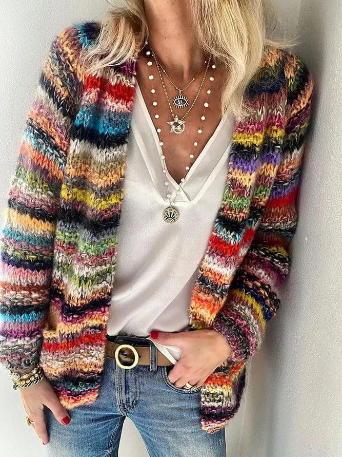 Isolde - Women's Nordic Fair Isle Cardigan