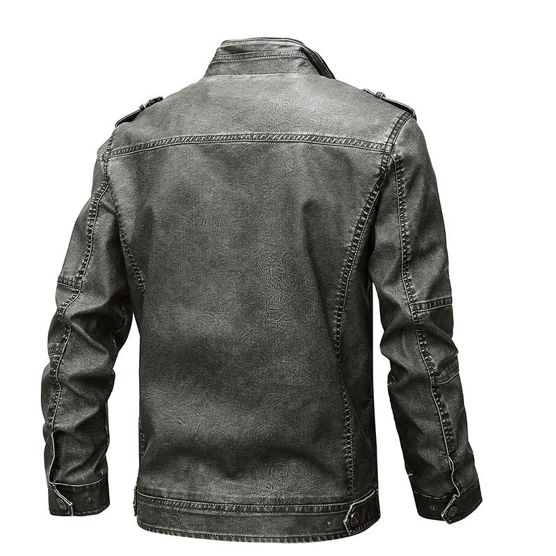 Alaric - Men's Timeless Classic Leather Jacket