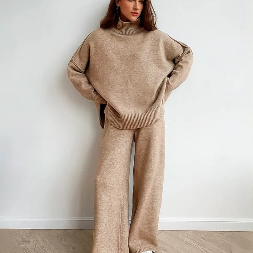 Thomasin - Women's Brushed Knit Lounge Set