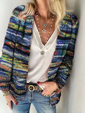 Isolde - Women's Nordic Fair Isle Cardigan