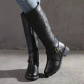 Octavia | Women's Knee High Boots Flat Tall