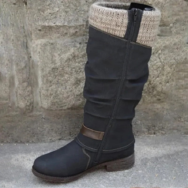 Pearl | Women's Knee High Boots Heeled Tall