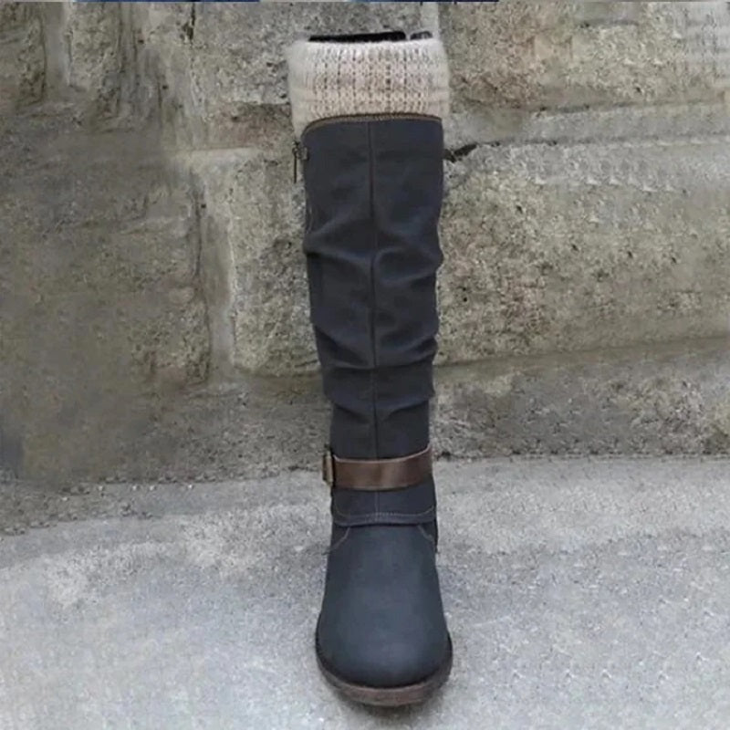 Pearl | Women's Knee High Boots Heeled Tall