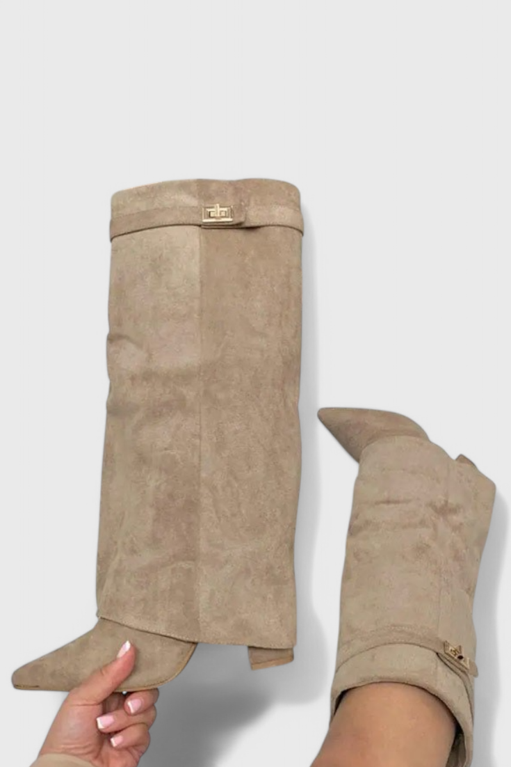 Penelope | Women's Knee High Boots Flat Tall