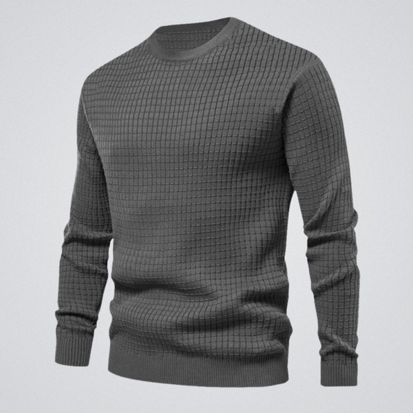 Ezra - Men's Waffle Knit Sweater