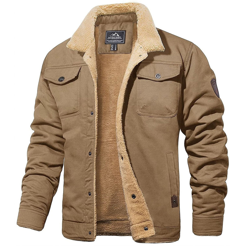 Quentin | Men's Bomber Jacket Fleece Sherpa