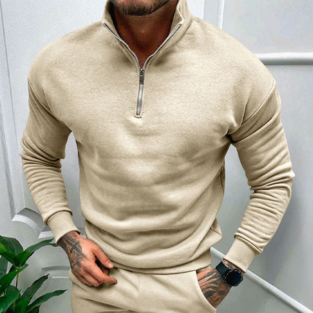 Godfrey - Men's Soft Half-Zip Sweater