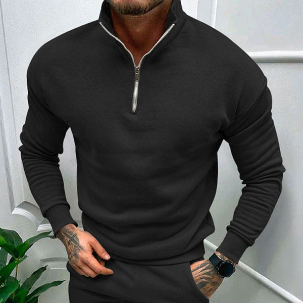 Godfrey - Men's Soft Half-Zip Sweater