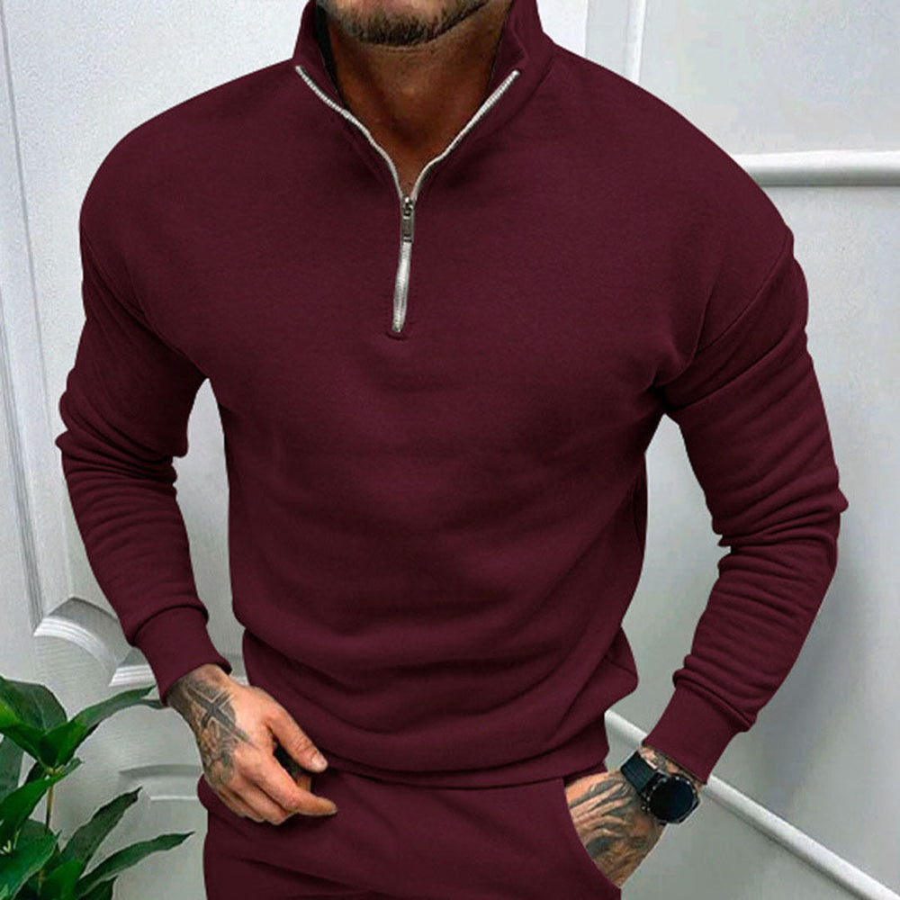 Godfrey - Men's Soft Half-Zip Sweater