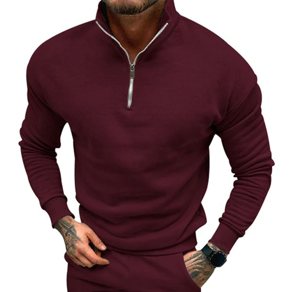 Godfrey - Men's Soft Half-Zip Sweater
