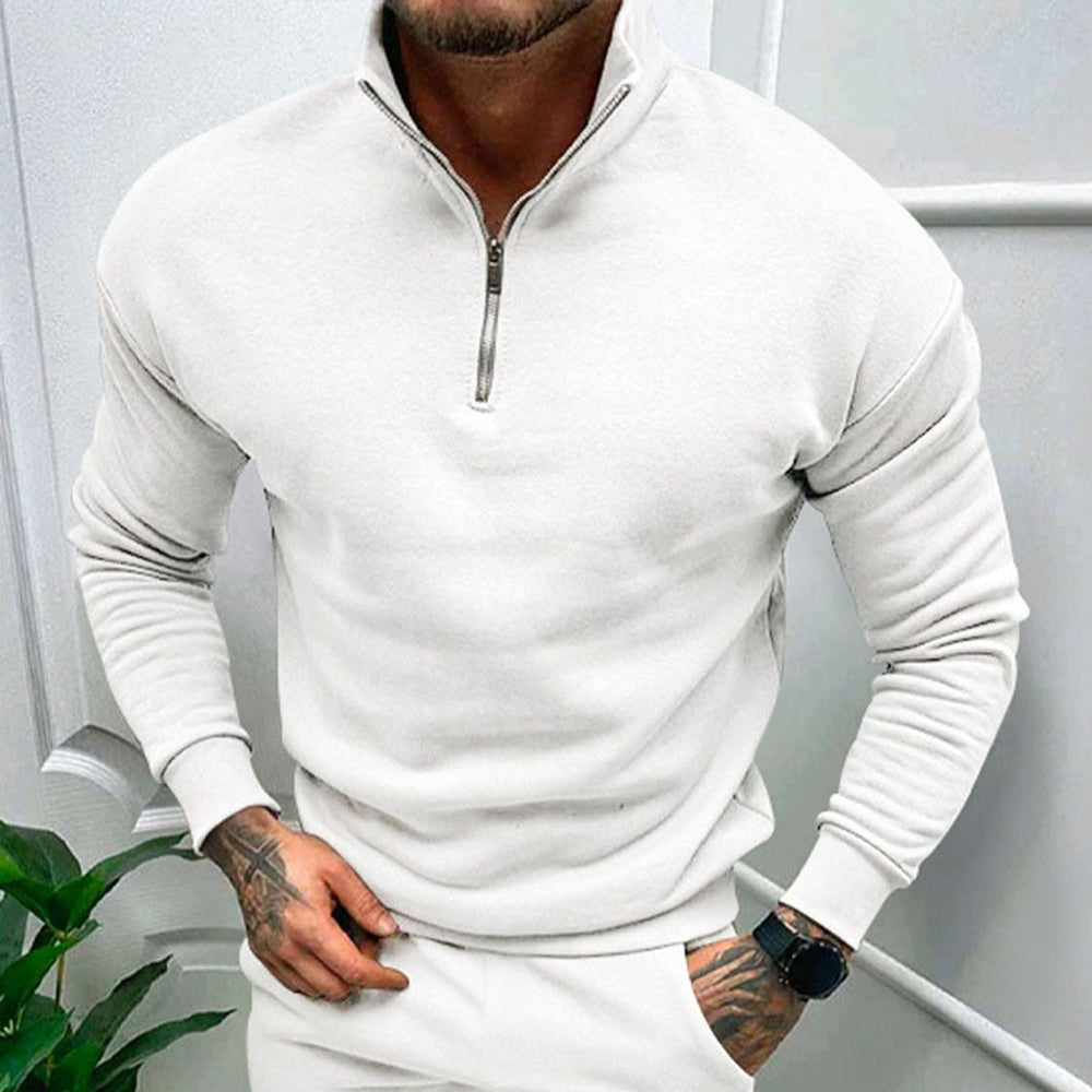 Godfrey - Men's Soft Half-Zip Sweater