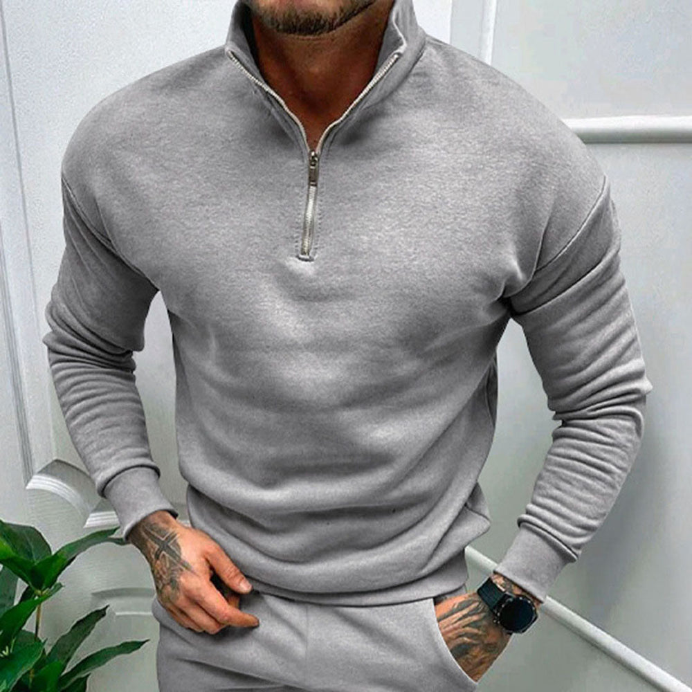Godfrey - Men's Soft Half-Zip Sweater