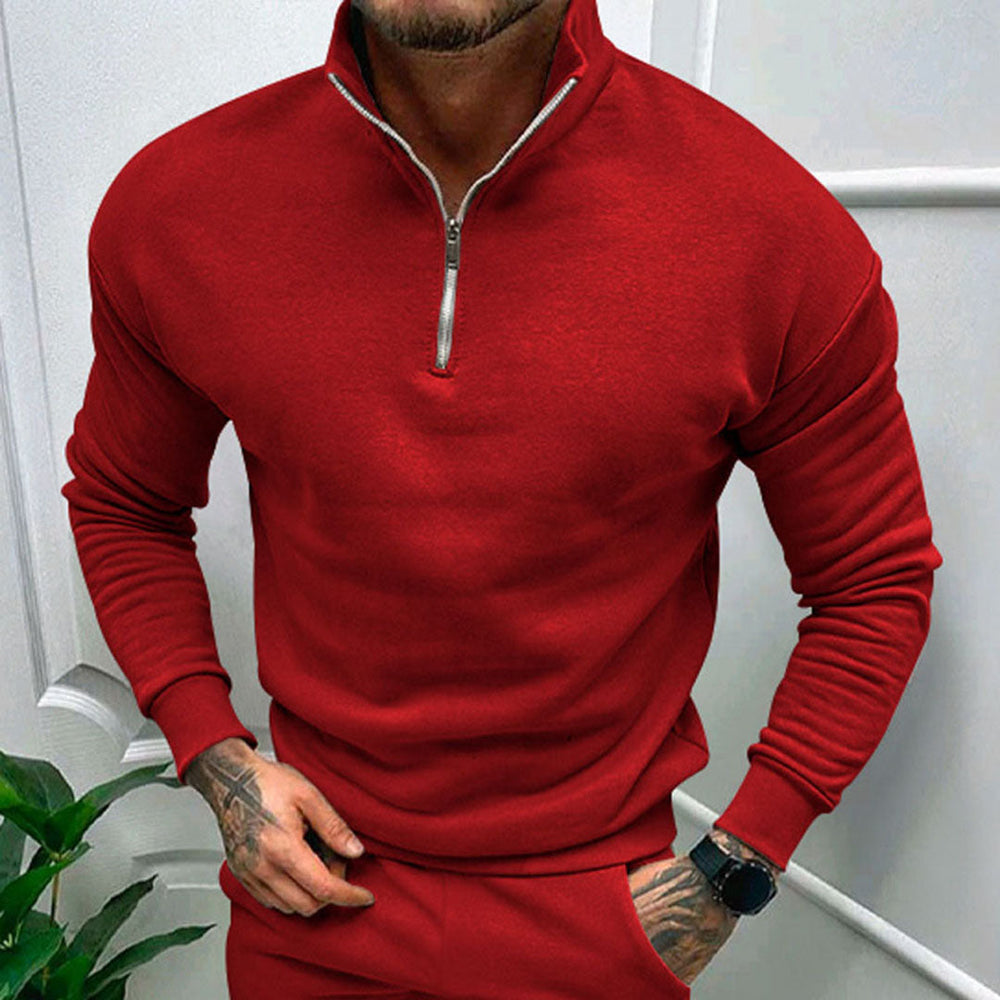 Godfrey - Men's Soft Half-Zip Sweater