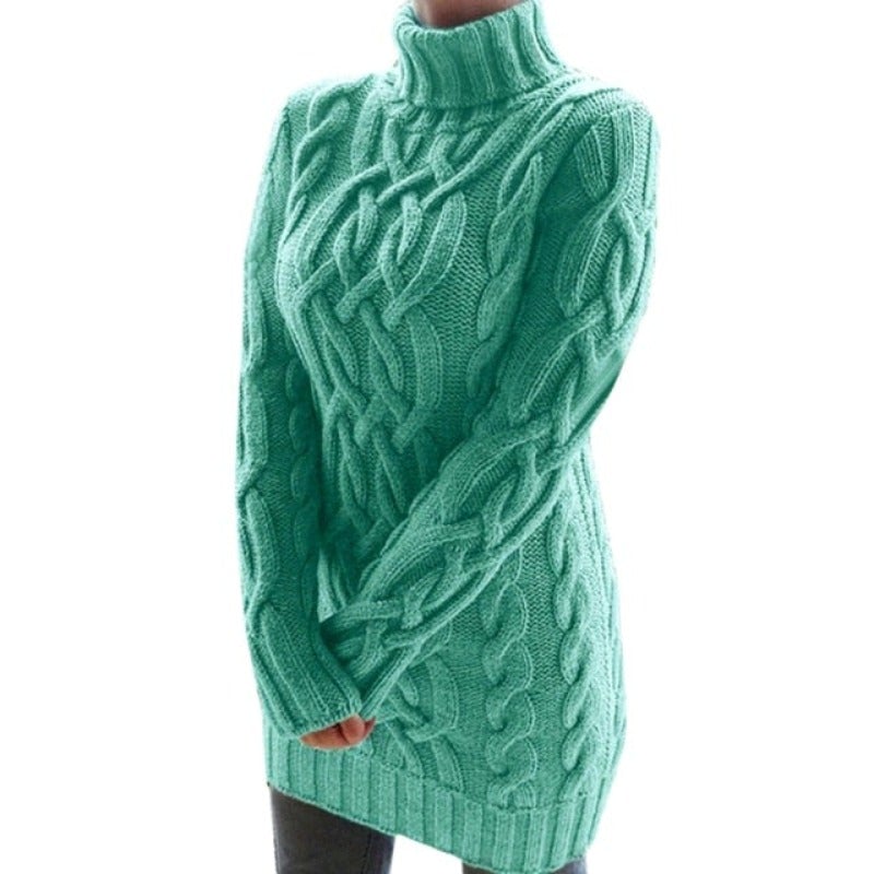 Rosalie | Women's Sweater Dress Knitted Long