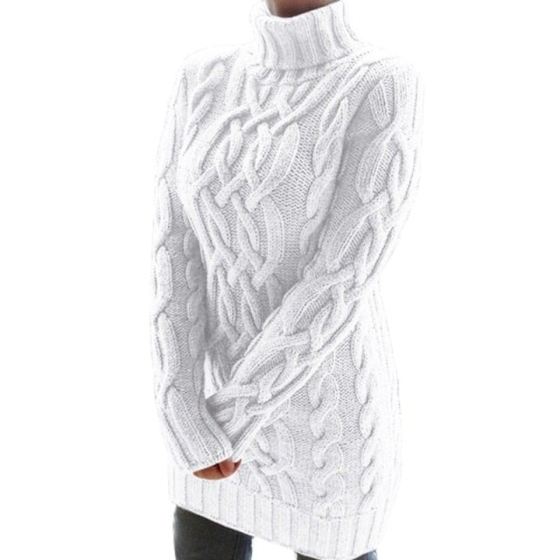 Rosalie | Women's Sweater Dress Knitted Long