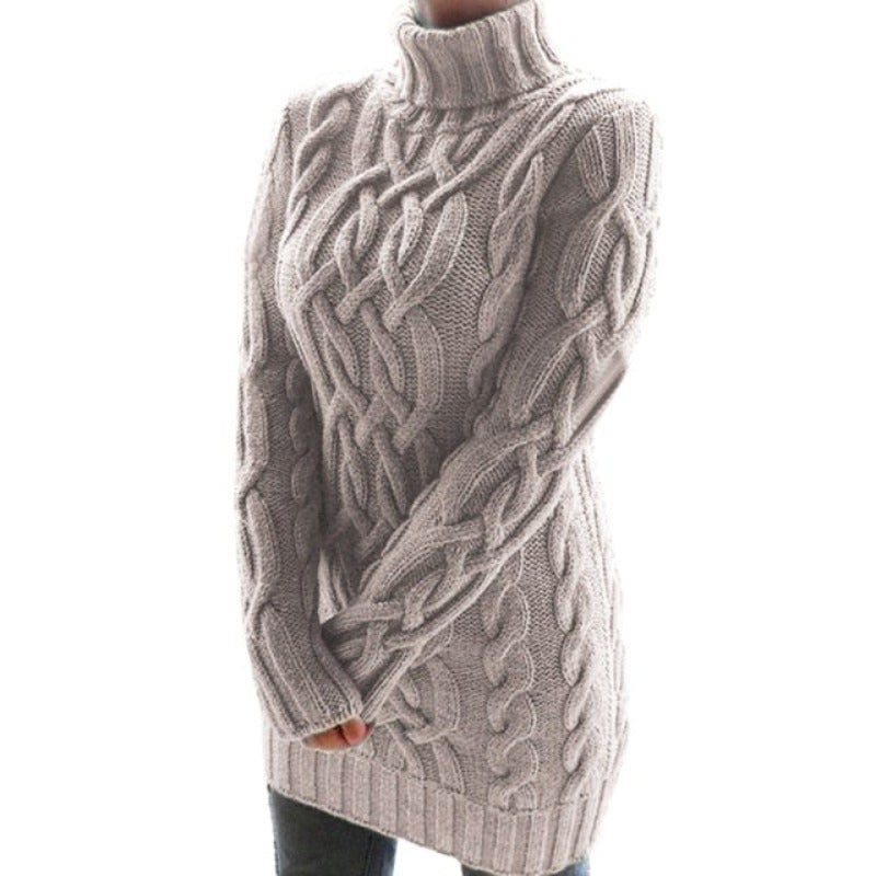 Rosalie | Women's Sweater Dress Knitted Long